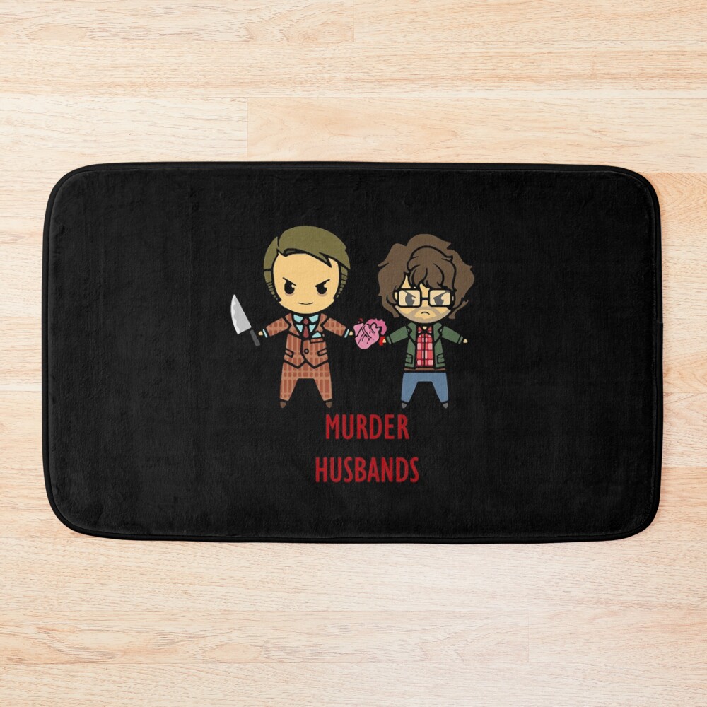 Murder Husbands Bath Mat