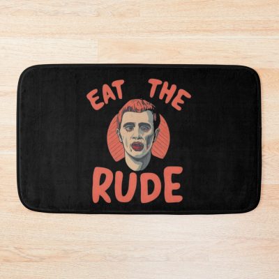 Eat The Rude Hannibal Lecter Creepy Bath Mat