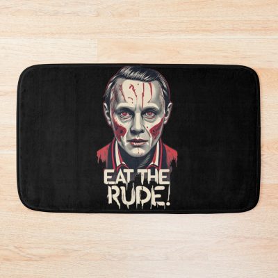 Eat The Rude Hannibal Lecter New Bath Mat