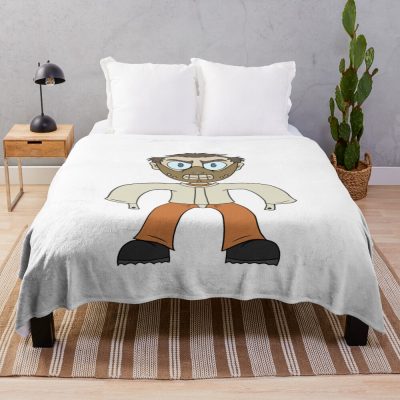 Hannibal Lecter Chibi Cute Throw Blanket
