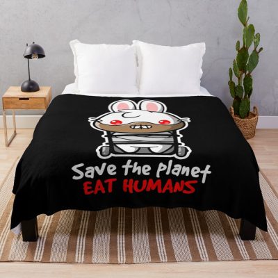 Hannibal Lecter Bunny Throw Blanket