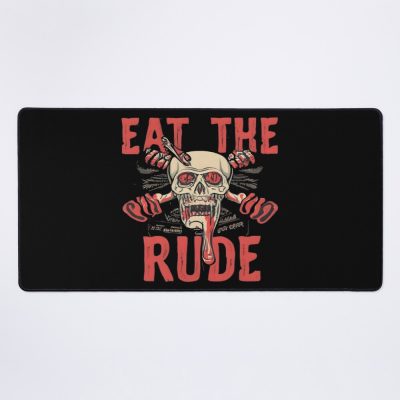 Eat The Rude Hannibal Lecter Scary Mouse Pad