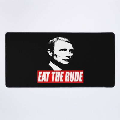 Eat The Rude Hannibal Dark Mouse Pad