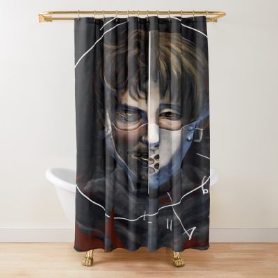 Two Sides Hannibal Lecter Shower Curtain