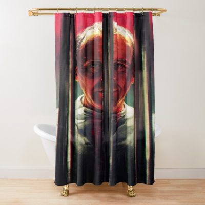 Hannibal Lecter Scary Shower Curtain