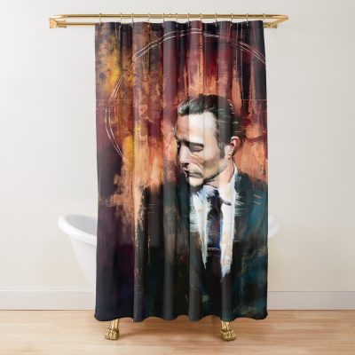 Hannibal Vintage Art Shower Curtain