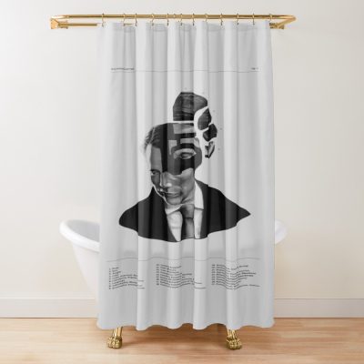 Hannibal Lecter Phrenology Shower Curtain