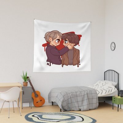 Hannibal Lector And Will Graham Tapestry
