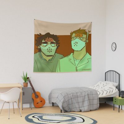Heed The Stickers Hannibal Tapestry