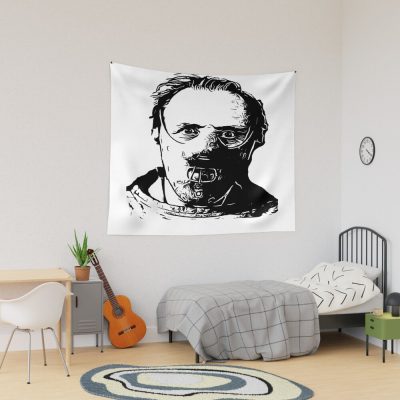 Hannibal Lecter Creepy Tapestry