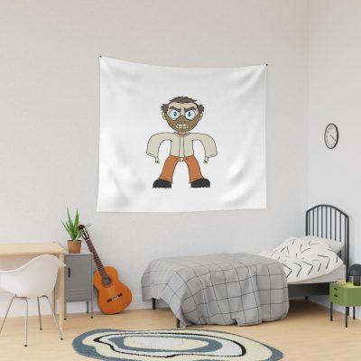 Hannibal Lecter Chibi Cute Tapestry
