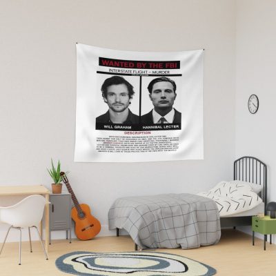 Hannibal Lecter And Will Graham Tapestry