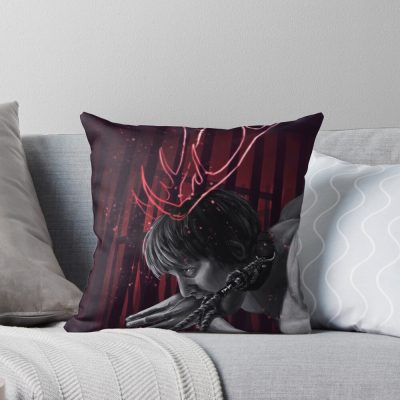 Hannibal Caged Throw Pillow
