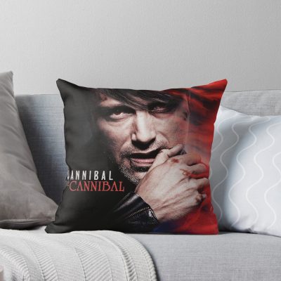 The Hannibal Cannibal Throw Pillow