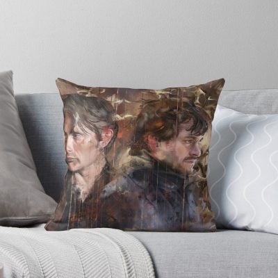 Untouchables Hannibal Lecter Throw Pillow