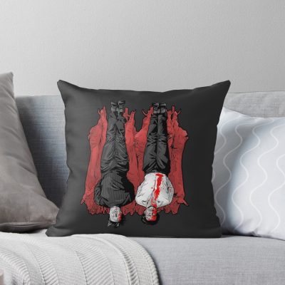 Hannibal Muskrat Farm Throw Pillow